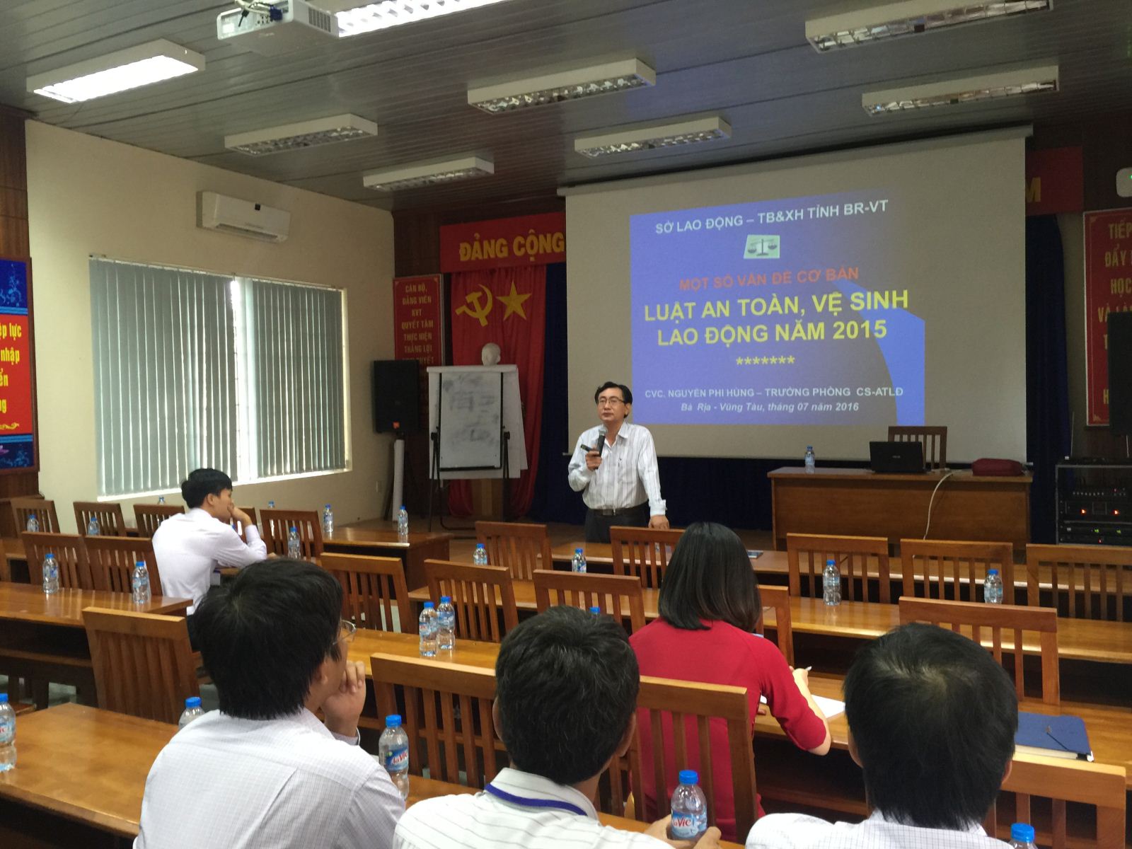 Huấn luyện an toàn vệ sinh lao động cho Công ty Chế biến khí Vũng Tàu